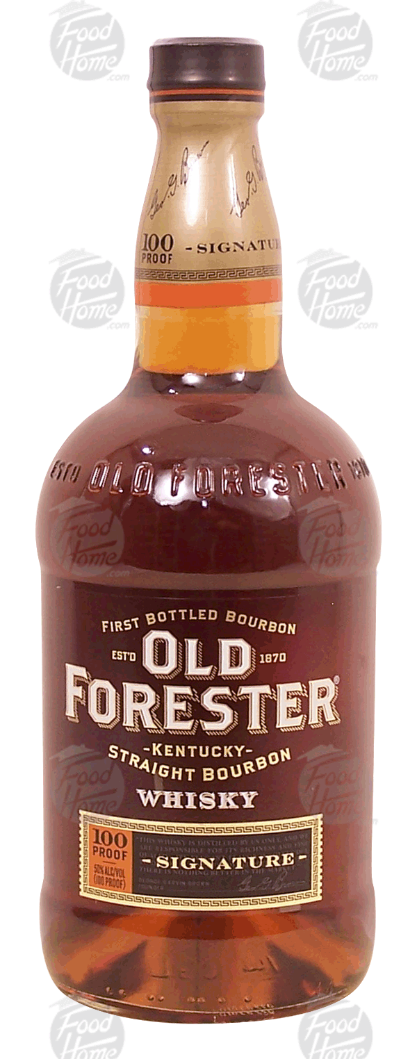 Old Forester Signature kentucky straight bourbon whisky, 50% alc. by vol. Full-Size Picture